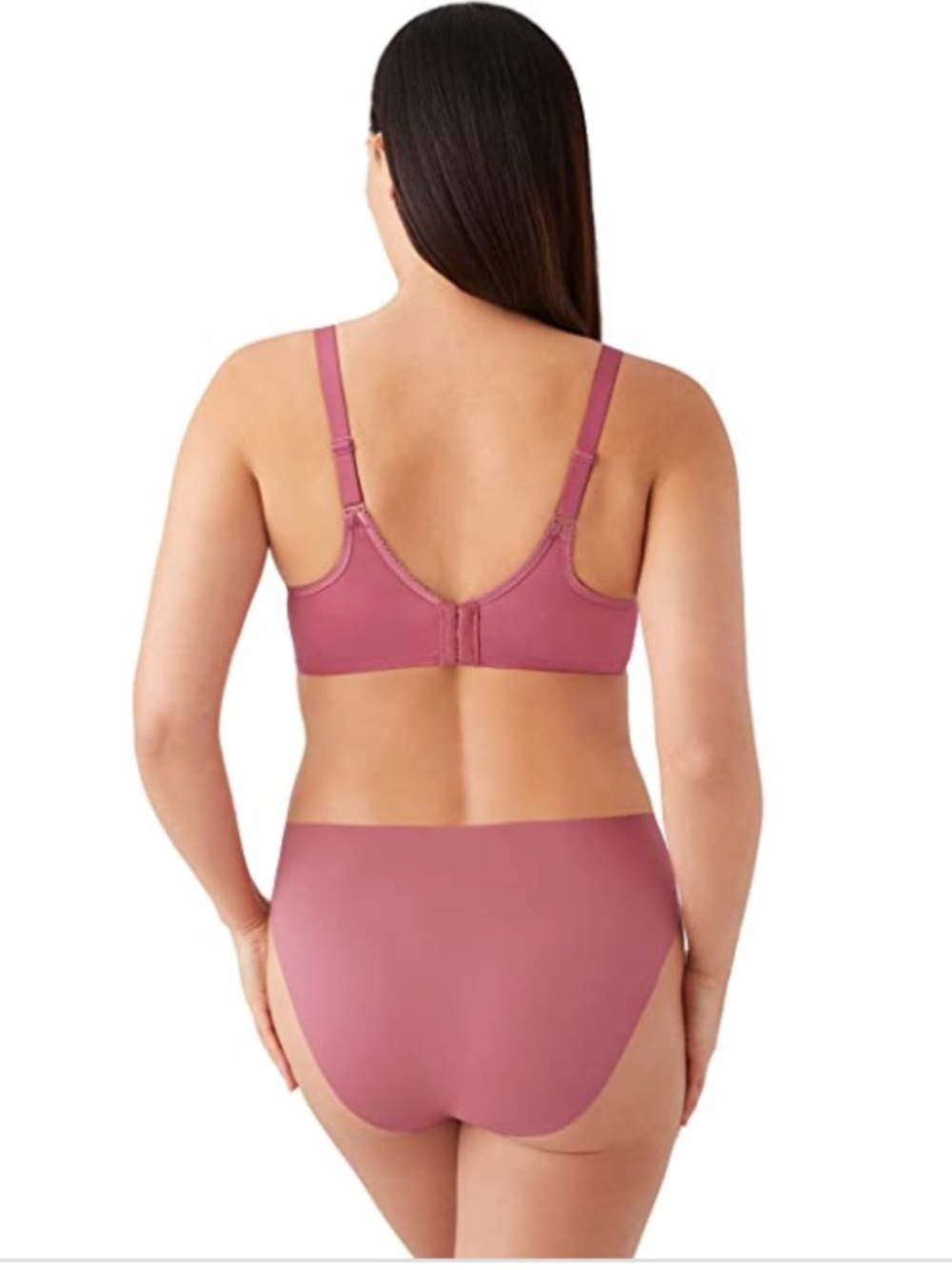 Wacoal Basic Beauty Full-Figure Spacer Underwire T-Shirt Bra Pink Size 32D - Picture 2 of 3